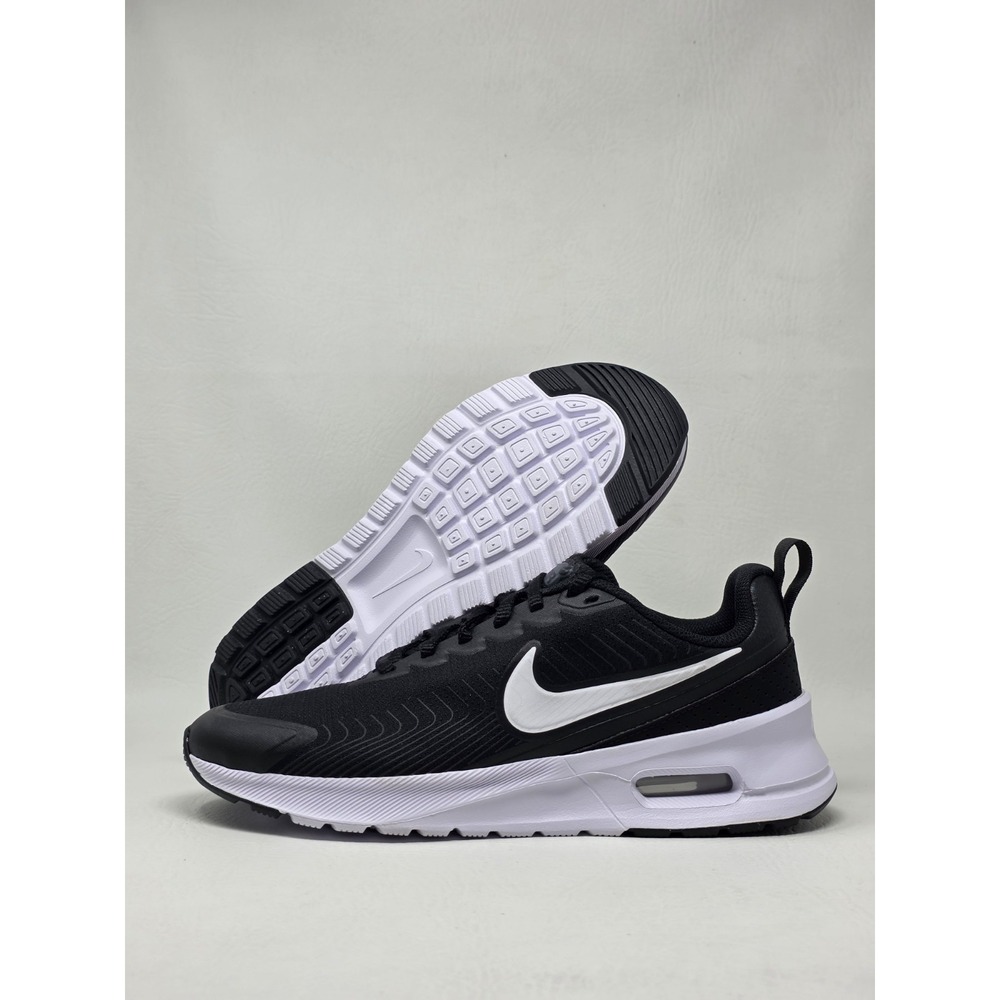 Nike Air Max Nuaxis Size 8 Mens Black White Running Sneakers FD4329-001 New